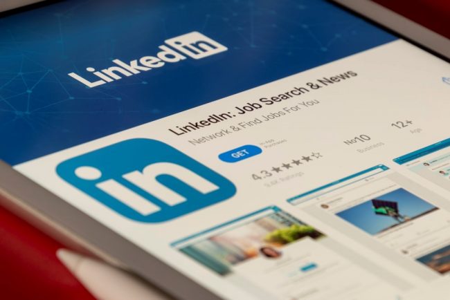 Finding a job through LinkedIn